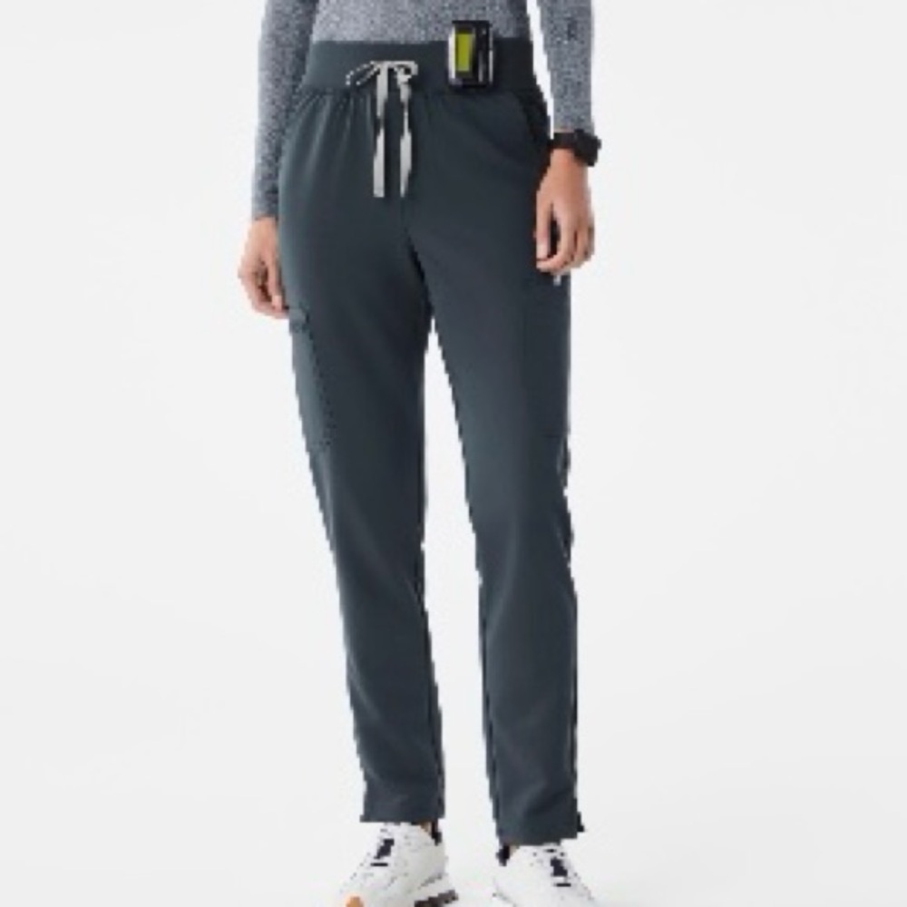 Figs High Waisted Yola Skinny Scrub- Small - Limited Edition Dark Harbor